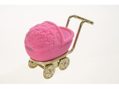 Pink stroller for kids